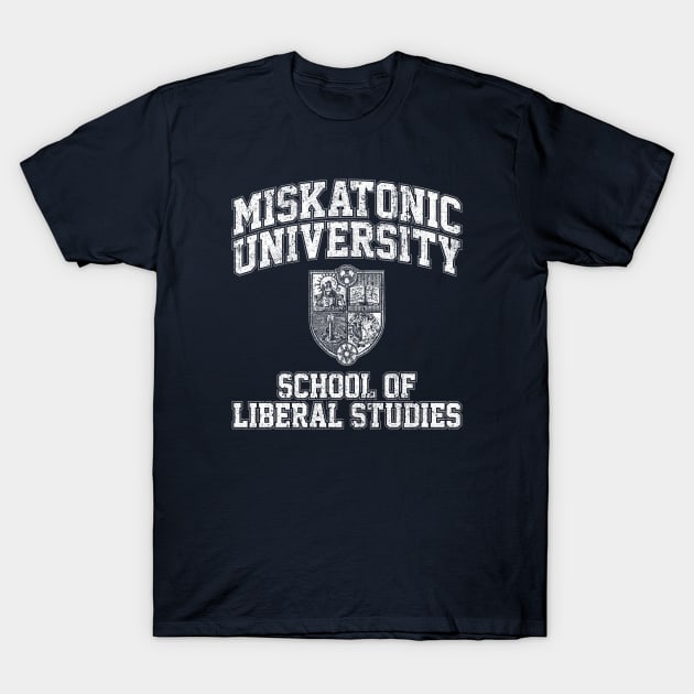 Miskatonic University School of Liberal Studies T-Shirt by huckblade